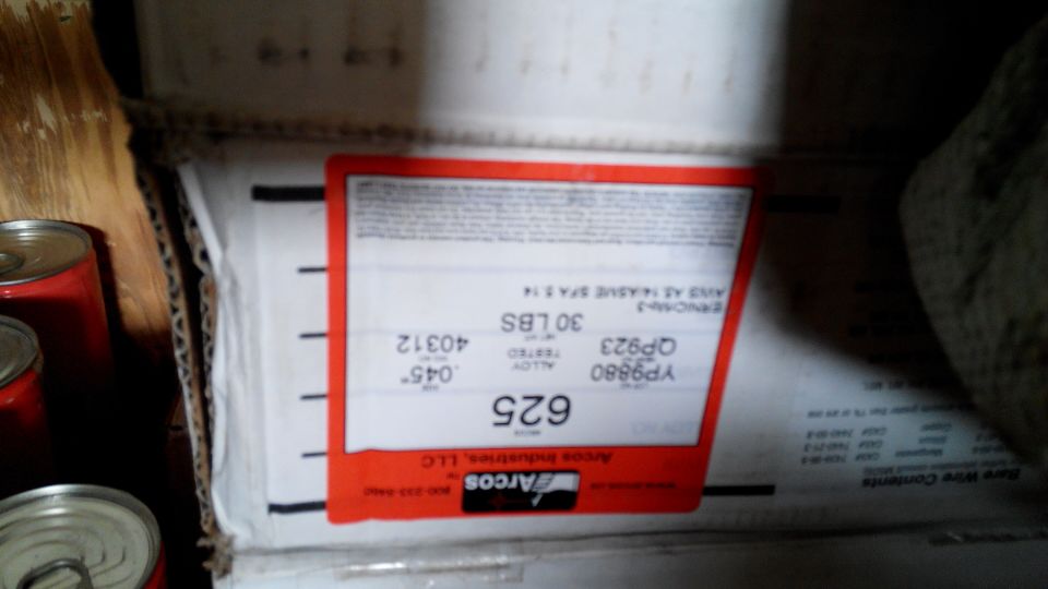 WA.ALLOY CO.Nickel 99/ENi-CITF