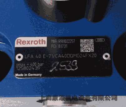 F؛R901131953 4WRLE25Q3-370M-3X/G24K0/A1M