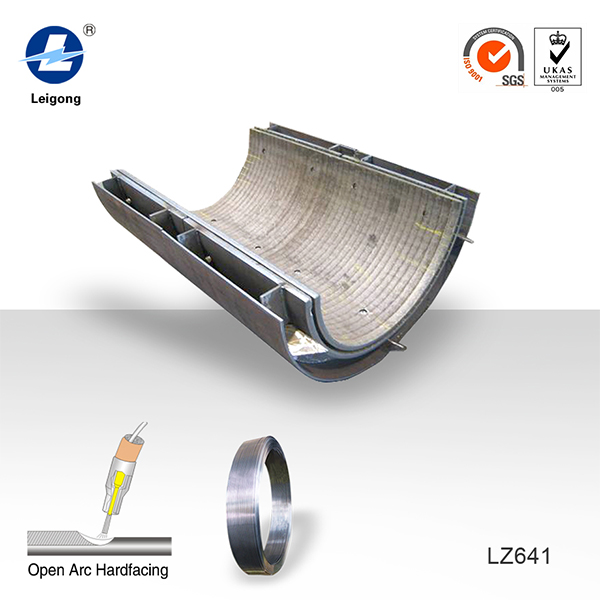 布料溜槽堆焊-布料溜槽修復-布料溜槽堆焊修復藥芯焊絲LZ641 布料溜槽堆焊-布料溜槽修復-布料溜槽堆焊修復藥芯焊絲LZ641