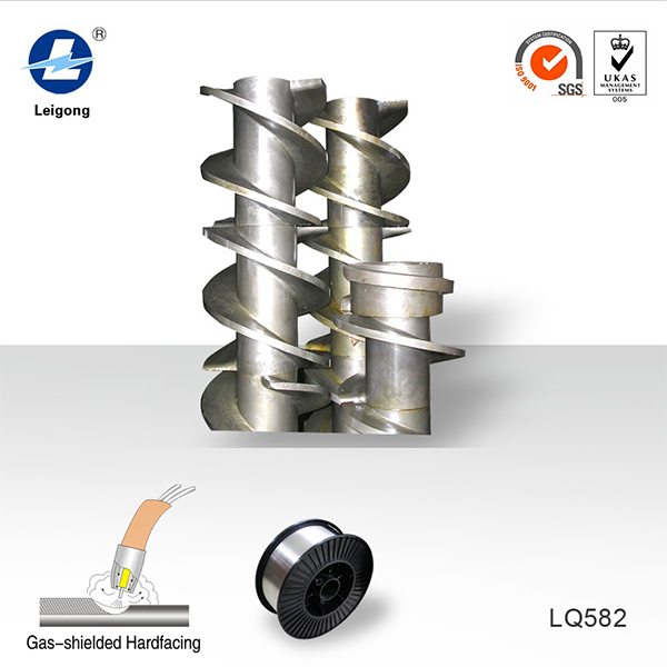 螺旋鉸刀堆焊-螺旋鉸刀修復-螺旋鉸刀堆焊修復藥芯焊絲LQ582 螺旋鉸刀堆焊-螺旋鉸刀修復-螺旋鉸刀堆焊修復藥芯焊絲LQ582