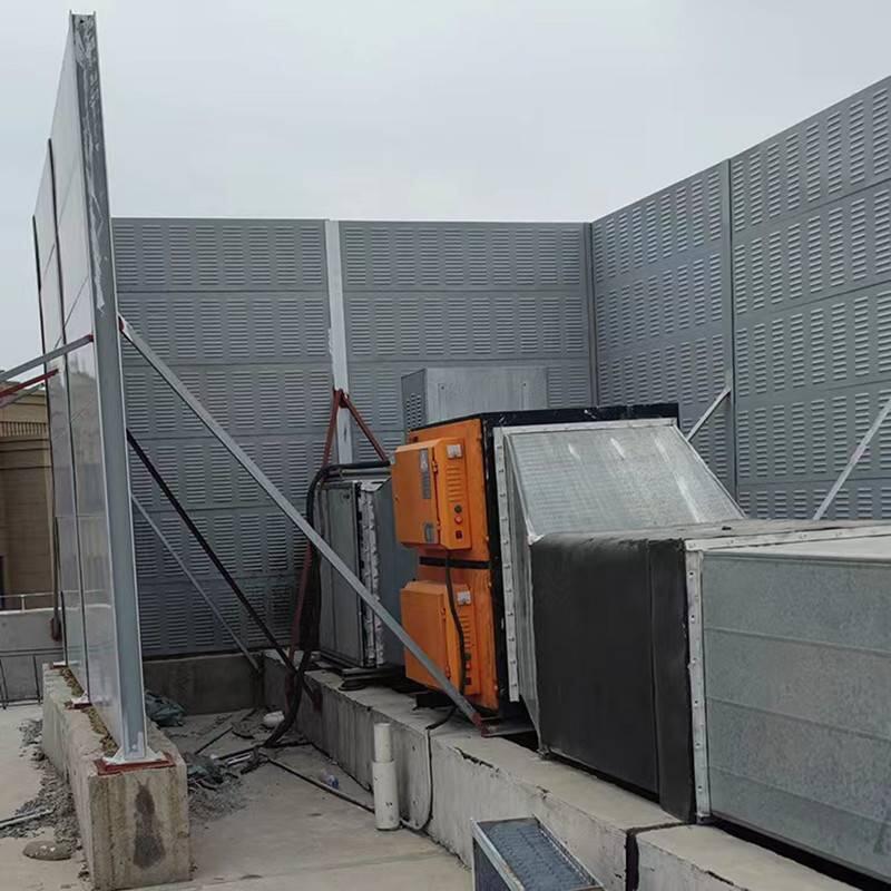 漢中樓頂空調外機降噪廠家廠區空調機組隔音屏障隔音墻安裝 漢中樓頂空調外機降噪廠家廠區空調機組隔音屏障隔音墻安裝