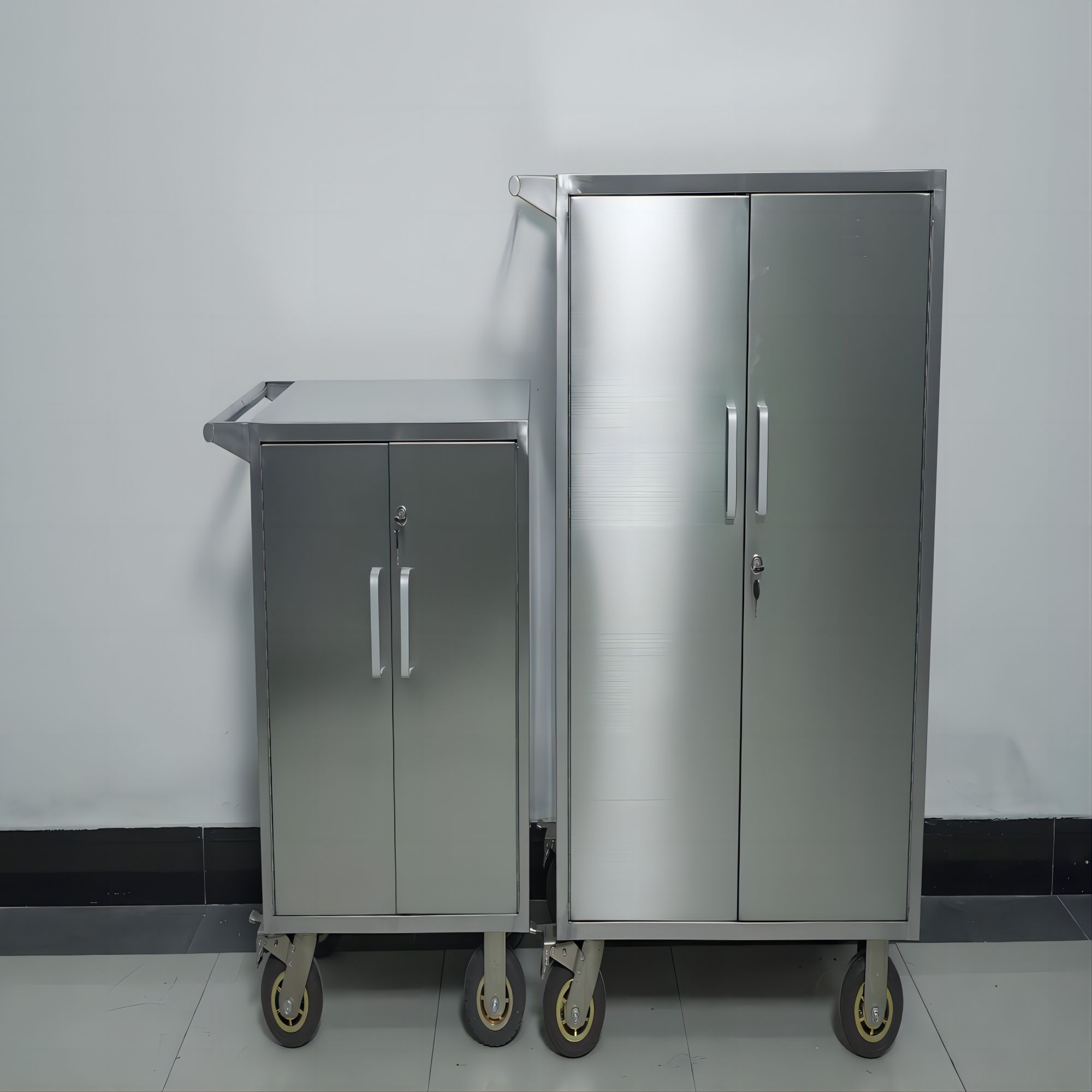 304厚款不銹鋼消毒物品運(yùn)輸車 304厚款不銹鋼消毒物品運(yùn)輸車