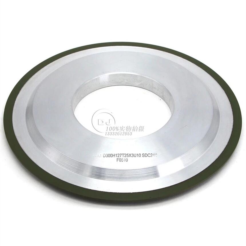 訂做碳化鎢精密用14A1雙邊加強金剛石砂輪 樹脂結合劑 300D 訂做碳化鎢精密用14A1雙邊加強金剛石砂輪 樹脂結合劑 300D