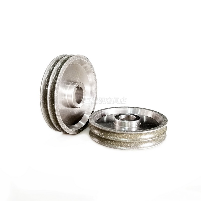 多槽電鍍砂輪 內R5/R4.5 皮帶磨邊機快速成型 多槽電鍍砂輪 內R5/R4.5 皮帶磨邊機快速成型