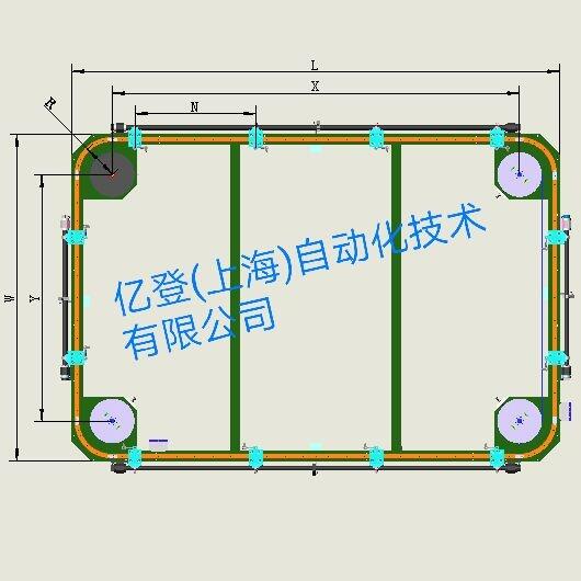 NADELLA環形導軌-矩形 NADELLA環形導軌-矩形