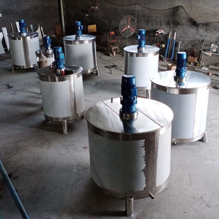 1500L不銹鋼液體顏料混合復配罐 1500L不銹鋼液體顏料混合復配罐