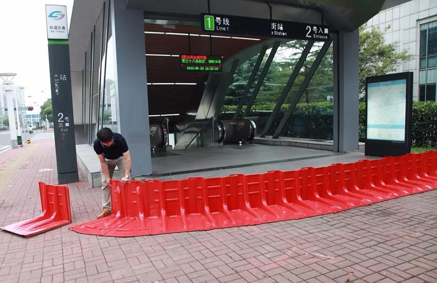 水位越高越牢靠防洪板組合式設計防洪板 水位越高越牢靠防洪板組合式設計防洪板