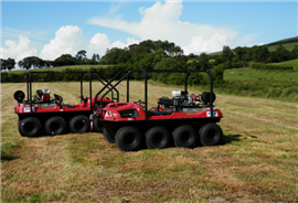 救援車:8 輪驅動 復雜地形牽引力強 救援車:8 輪驅動 復雜地形牽引力強