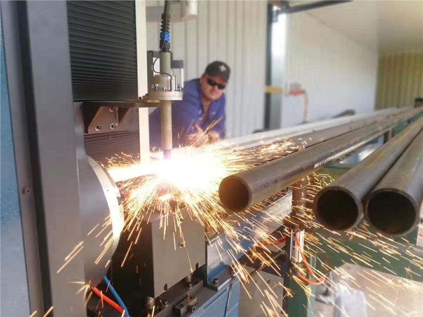 五軸圓管切割機 凱斯銳等離子切割機 坡口切割 五軸圓管切割機 凱斯銳等離子切割機 坡口切割