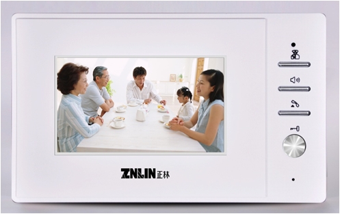 湖南岳陽樓宇對講可視門鈴室內分機帶防區功能的4.3寸分機 湖南岳陽樓宇對講可視門鈴室內分機帶防區功能的4.3寸分機